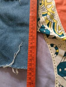 Distressed Blue Denim Jeans