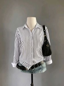 Classic Striped Button-Up Shirt