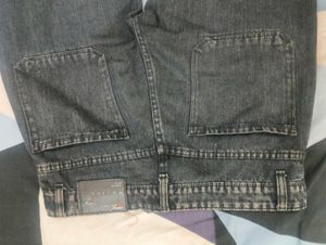 Classic Dark Wash Denim Jeans