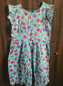 Vintage Floral Midi Dress