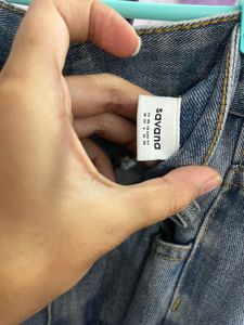 Straight-Leg Blue Jeans (26)