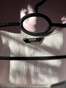 Ribbed Square Neck Top