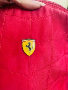 OG Ferrari Unisex Red Sling Bag