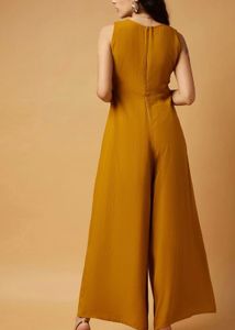 Elegant Mustard Ethnic Gown