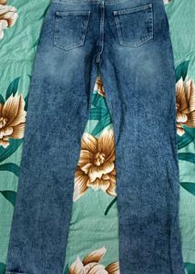 Shein Fly Detail Jeans