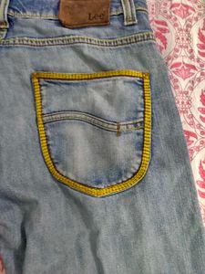 Distressed Denim Jeans