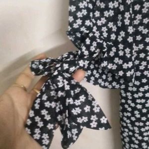 Chic Printed Short Sleeve Top