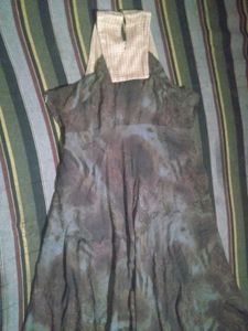 Boho Print Halter Neck Dress