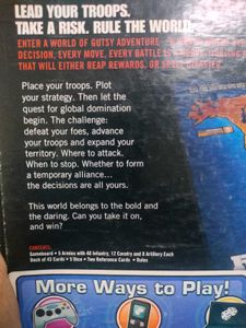 Risk  - The Game of Global Dominatio
