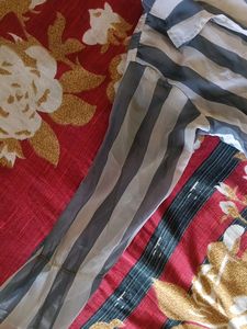 Striped Sheer Blouse