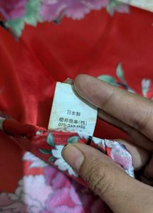 Red Imported Floral Kimono Robe🎀✨