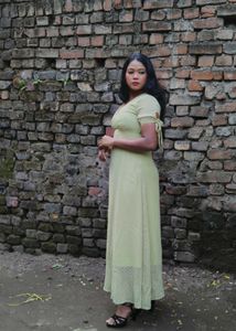 Elegant Light green best for summer vacations nd o