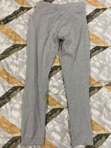 Grey Zipper Detail Joggers