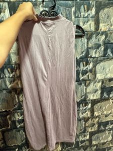 Lavender Embellished Bodycon dress