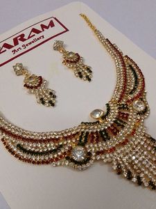Param Art Jewellery Necklace &amp; Earring Set