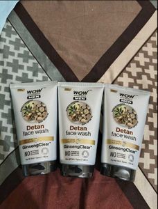 pack of 3, Detan Face Wash