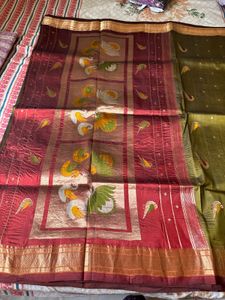 Pure Silk Rajhans Paithani Saree