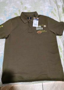 Royal Enfield Men's Olive Polo T-Shirt
