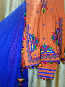 EMBROIDERED PUNJABI SALWAR SUIT