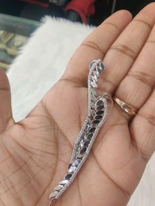 92.5 Sterling Silver Heavy Earings