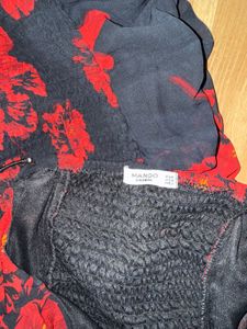 Floral Ruched Mini Dress