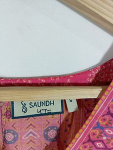 Pink Printed Casual Kurta (Women)