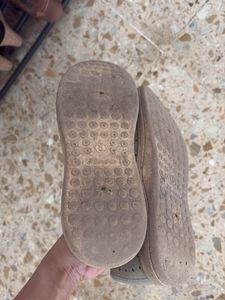 Comfortable Grey Slip-On Shoes