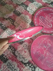 Set of 3 Decorative Round Art Pieces one @99