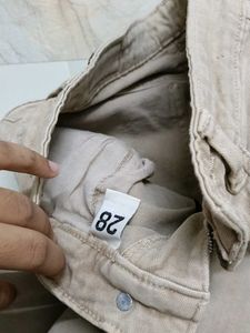 Trendy Beige Cargo Pants
