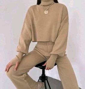 🍂 Spandex Co-ordset with ⌚