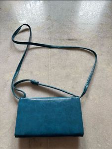 Teal Crossbody Bag