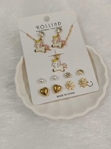 Roslynd Necklace and Earring Set