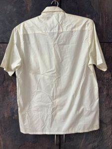 Men's Cream Casual Shirt