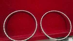 pure silver Bangles