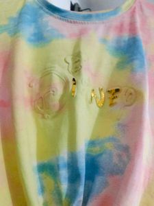 Tie-Dye Twisted T-Shirt