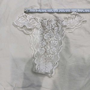 ⭐ White Lace Briefs