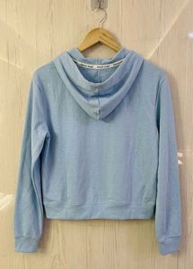 Light Blue "Vogue" Graphic Hoodie