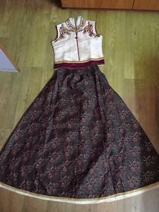 Party Wear Skirt N Top For Girls