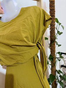 Stylish Mustard Yellow Dress