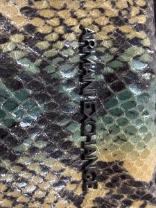 Armani Exchange snake-print tote from Fall2014
