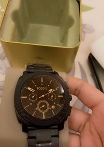 Original Fossil Chronograph Watch - Black