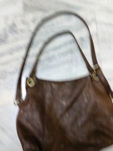Pure Letter Shoulder Bag