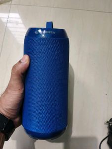 Blue Portable Bluetooth Speaker