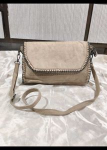 Stylish Suede Crossbody Bag
