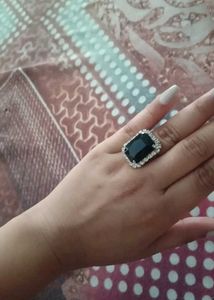 Set of 7 Colorful Gemstone Rings