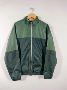 Black& Green Casual Jeket (Men's)