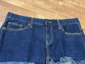 Dark Wash Denim Shorts