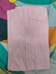 Pan America Pink Cotton Shirt