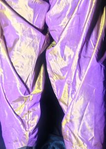 **Women's Shiny Satin Harem Salwar Pant | Elastic