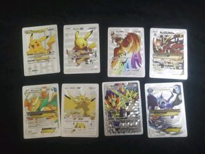 Pokemon Silver Edition Cards Set Of 8